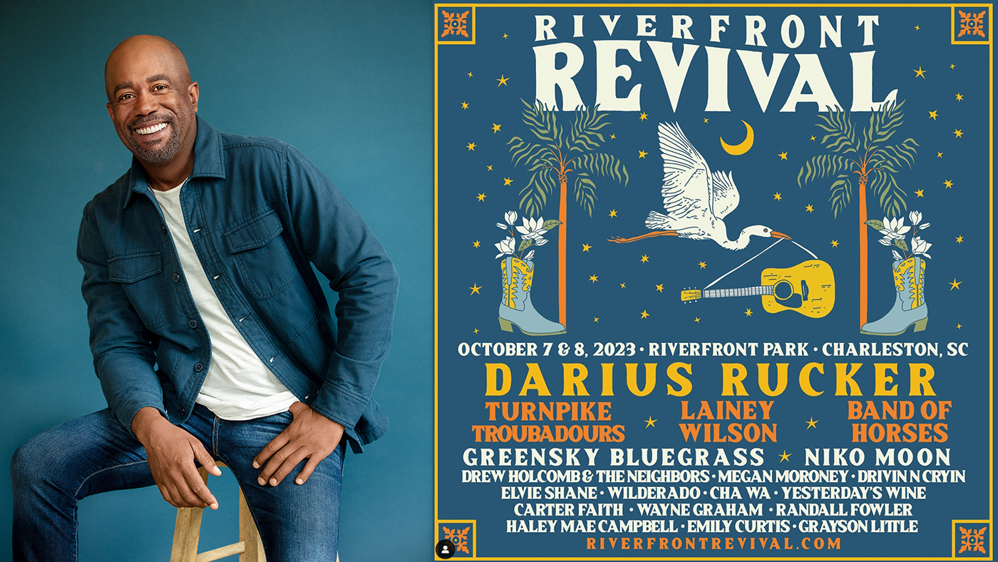 Darius Rucker’s Riverfront Revival Lineup Released!