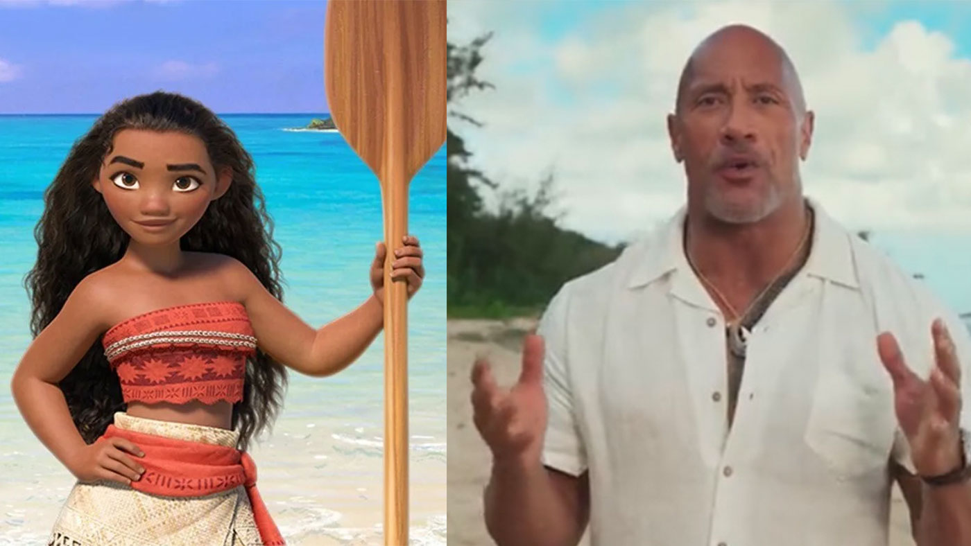 The Rock is Maui in Moana live action remake coming soon