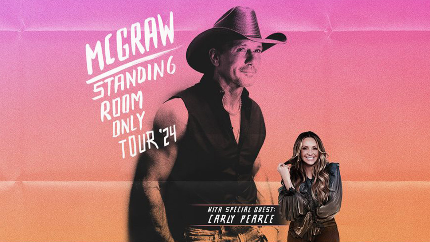 Tim McGraw Announces ‘Standing Room Only’ Tour with Special Guest Carly