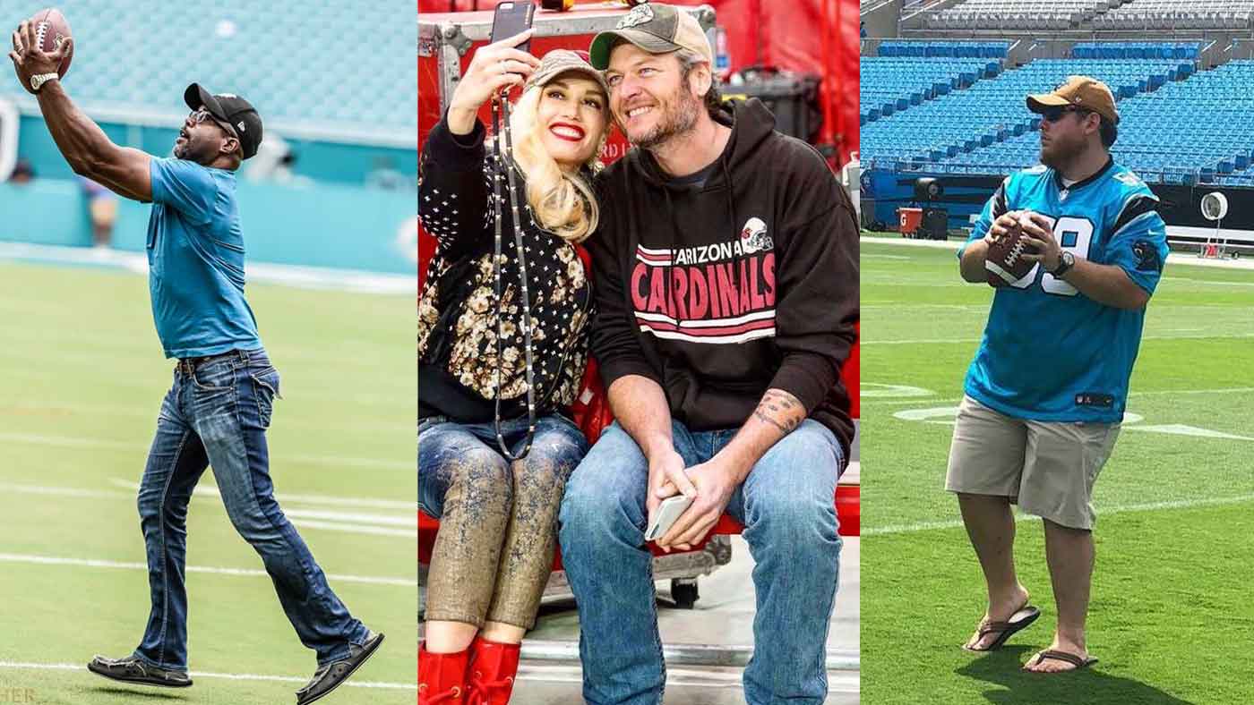 Country Stars and Their Favorite NFL Teams
